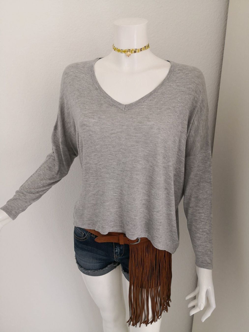 Mango Pullover & Sweatshirts: 🤩MANGO STRICK PULLOVER HELLGRAU NEU & GUCCI P. – Neu (gemäss Beschreibung) aus Olten von Naja-Twins-Twins 1