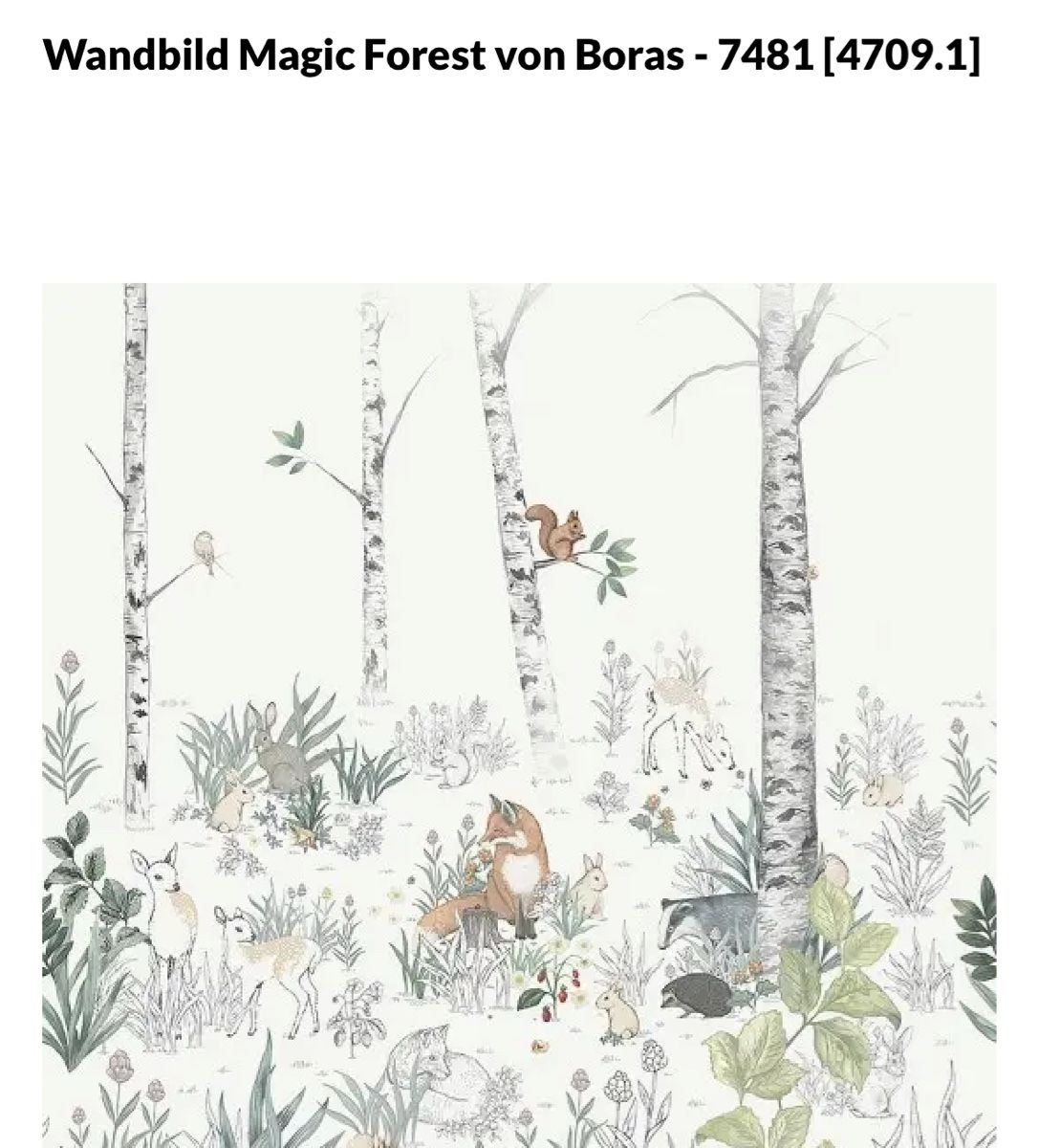 Carte da parati: Tapete Kinderzimmer “Magic Forest” – Nuovo e nell'imballaggio originale da Winterthur venduto da ile_nn8p 2