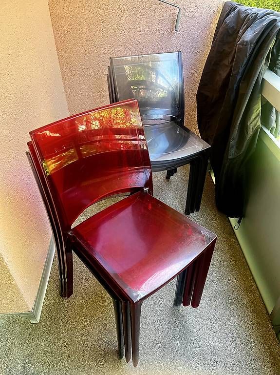 Sedie: Chaises transparantes exterieur – Usato da Martigny venduto da Fwilcox 4