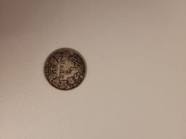 Dt. Reich Silber 1906 1/2 Silbermark