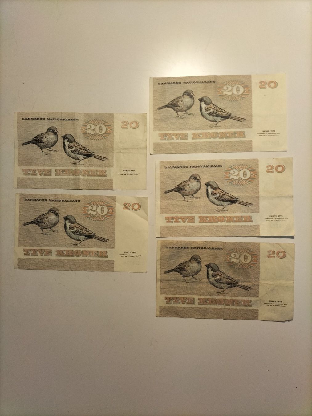 Banknoten: Dänemark - Banknotensammlung – Gebraucht aus Innerberg von simon30432 1