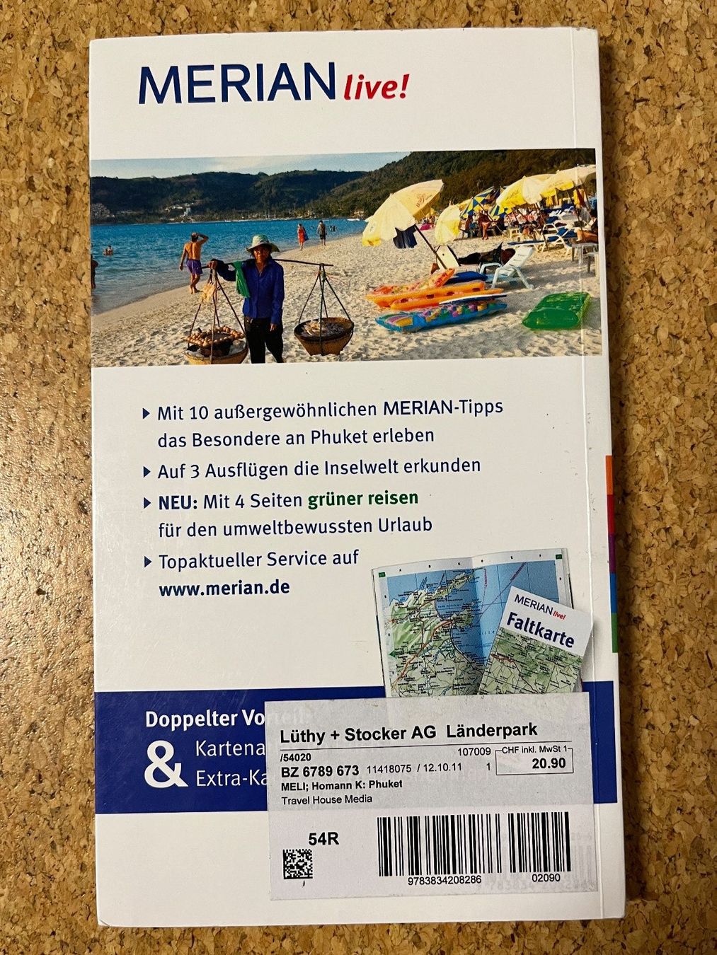 Libri: Reiseführer "PHUKET" VON Merian live! – Usato da Grosswangen venduto da Vita500 1