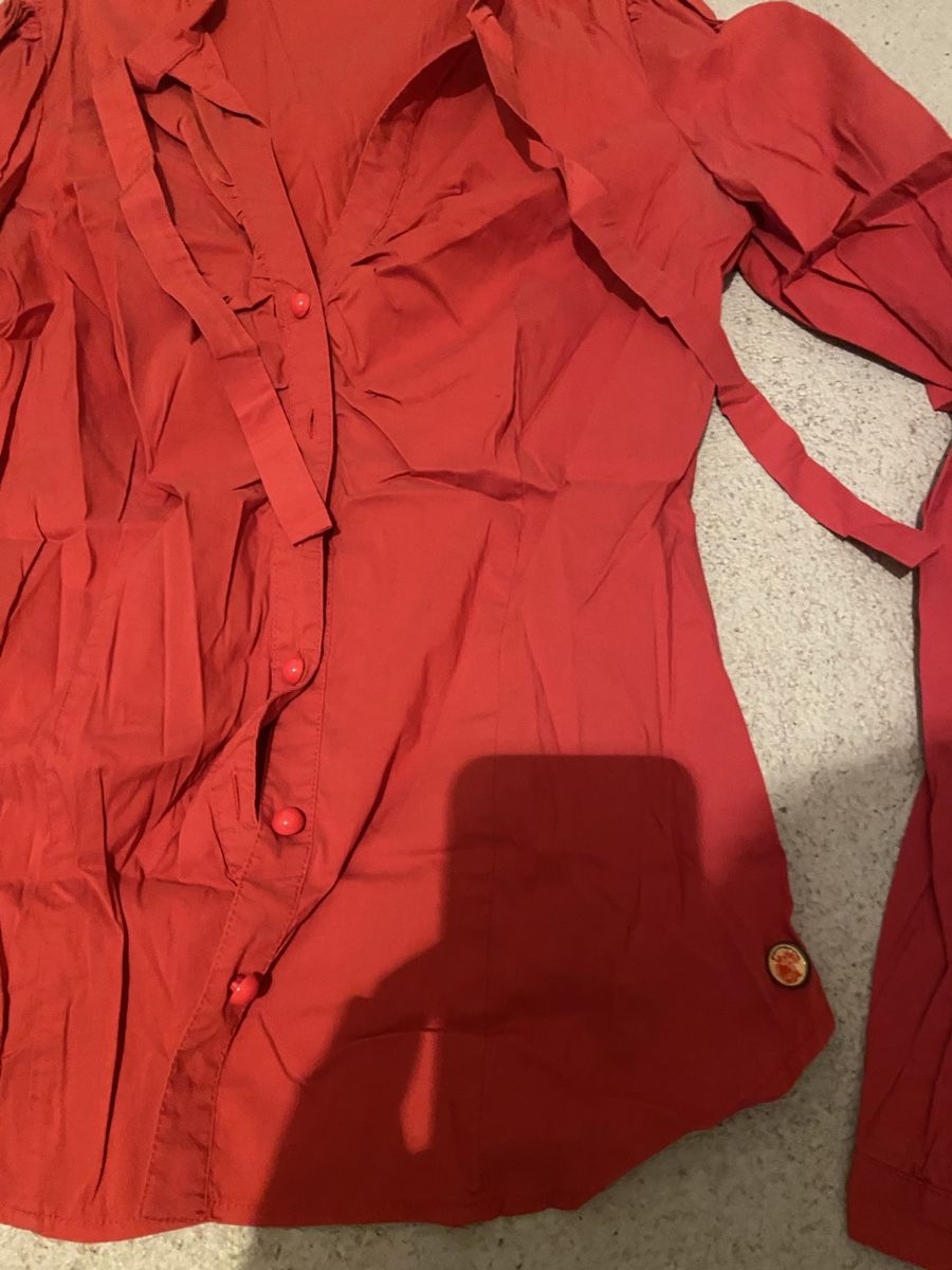 Camicette: Fornarina Bluse rot Gr S – Usato da Horgen venduto da smlecnik78 2