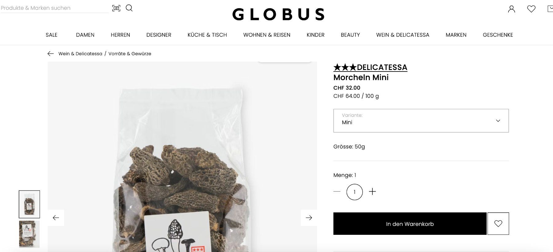 Cibi & Specialità: Morilles Morels Morcheln.500 qualité premium/ first quality – Nuovo e nell'imballaggio originale da Apples venduto da the_7jtf 4