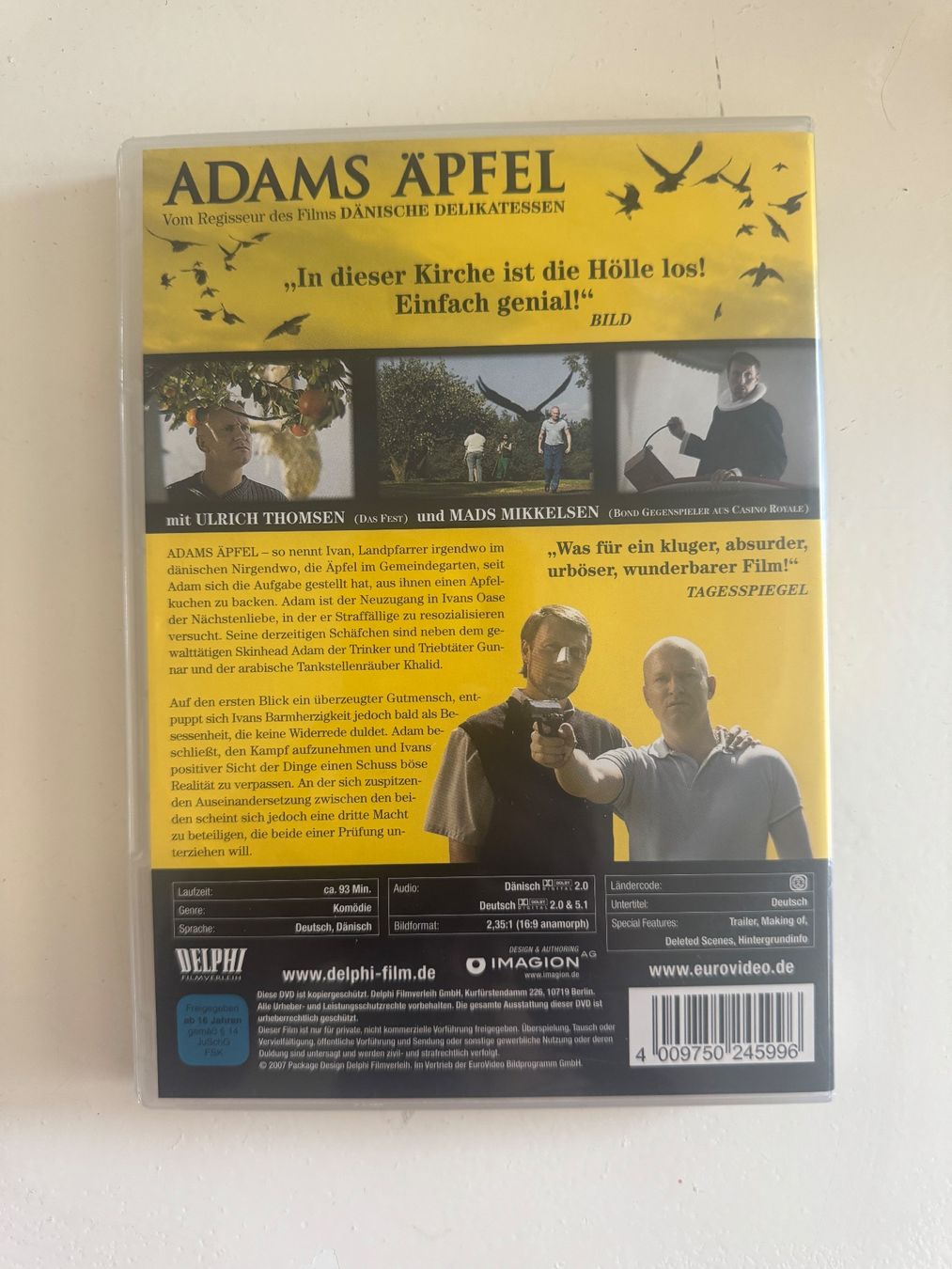 Alle DVDs: ADAMS ÄPFEL. (DVD) RARITÄT – Gebraucht aus Basel von san_2qlq 1
