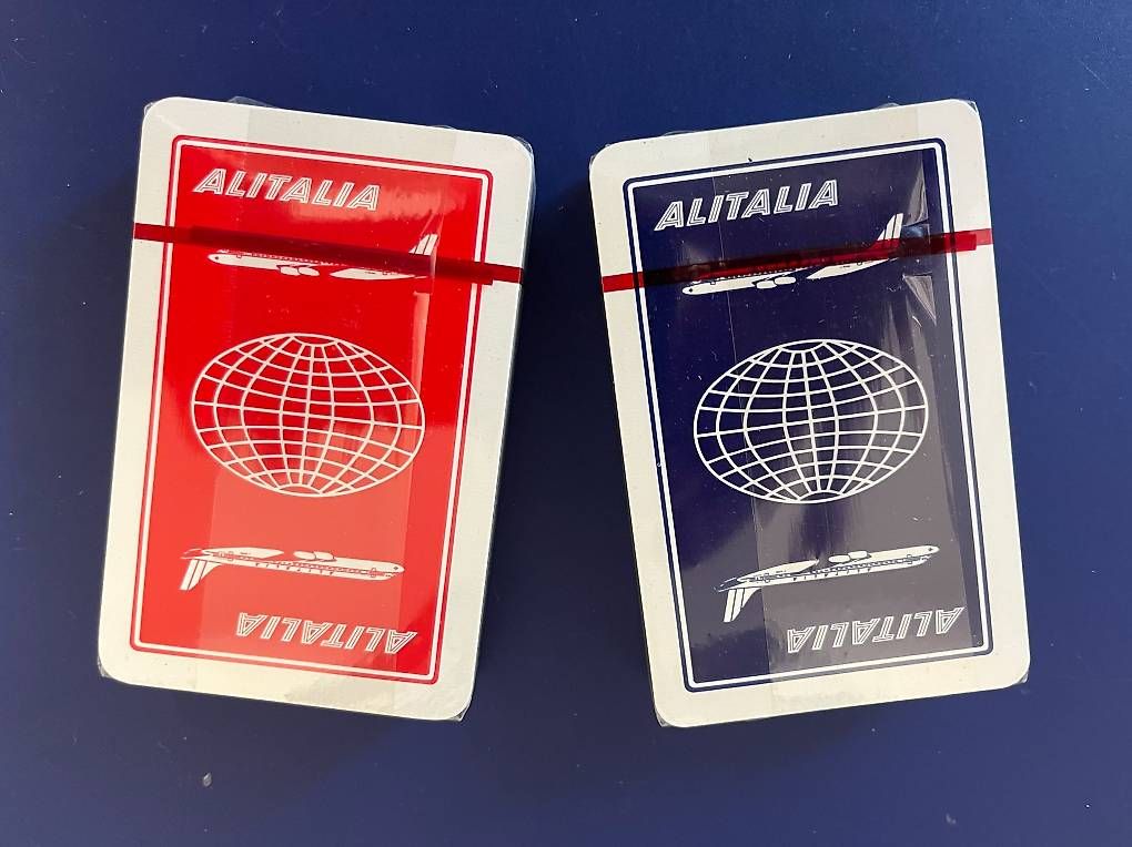 Giochi: Carte da gioco vintage Alitalia – Usato da Losone venduto da car_975q 3