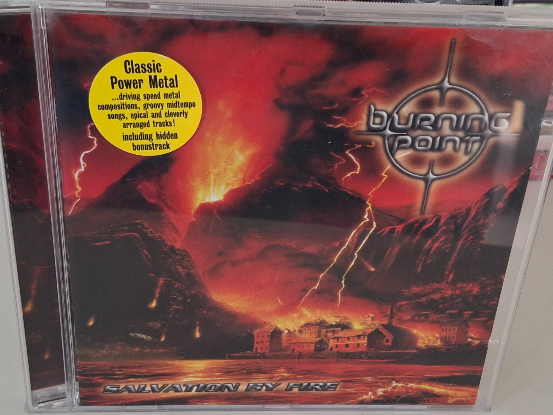 CD: CD Burning Point - Salvation By Fire  - Power Metal! – Usato da Aarberg venduto da Jackup1