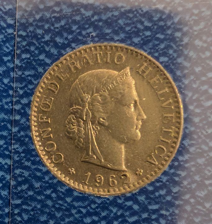 Tutti le monete: 20 Rappen 1962 – Usato da Arch venduto da coinsandmore