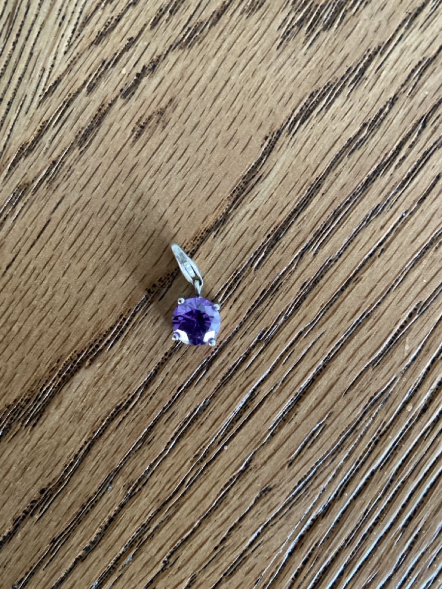 Thomas Sabo Ciondoli: Thomas Sabo Charm Stein violett/lila – Usato da Muri AG venduto da sonneblueme10