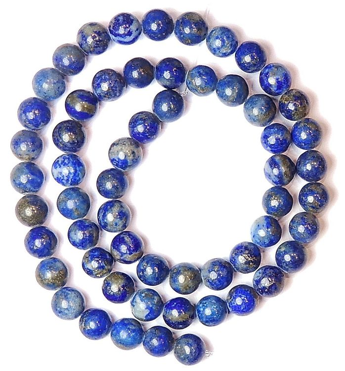 DUOVEKT 12 Mm Natürliches Lapislazuli Königsblau Afghanistan