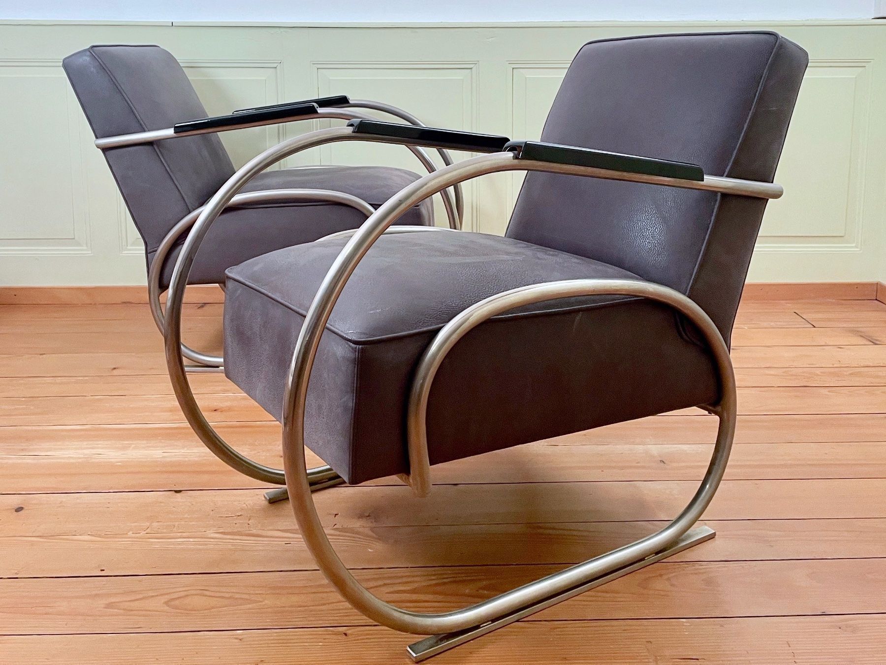 Poltrone: Art Deco Sessel 2er Set // 1920er – Usato da Schinznach-Dorf venduto da mix 1