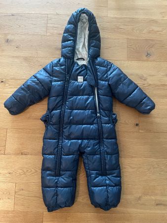 KANZ Baby Schneeanzug Gr. 86 (18 Monate) dunkelblau