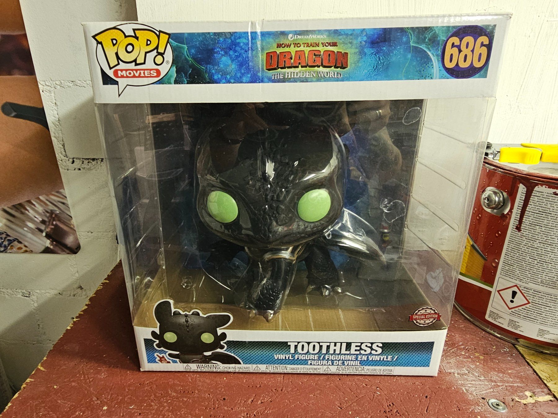 Funko Statuette: Funko Pop! Toothless Nr. 686 10" – Nuovo (secondo la descrizione) da Dulliken venduto da Haexli33