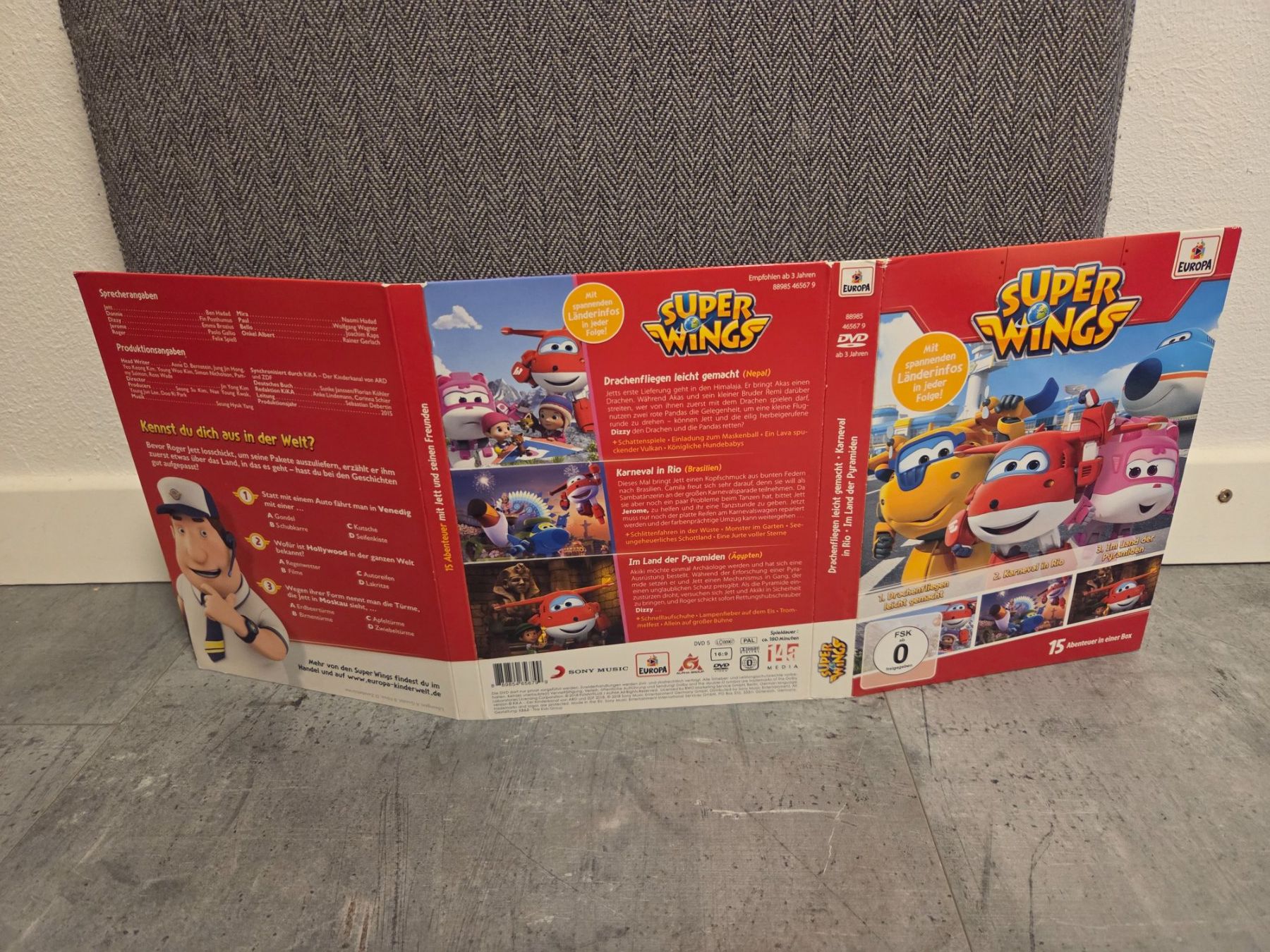 Tutti i DVDs: Super Wings DVD Box 15 Abenteuer – Usato da Tuggen venduto da animal05 2