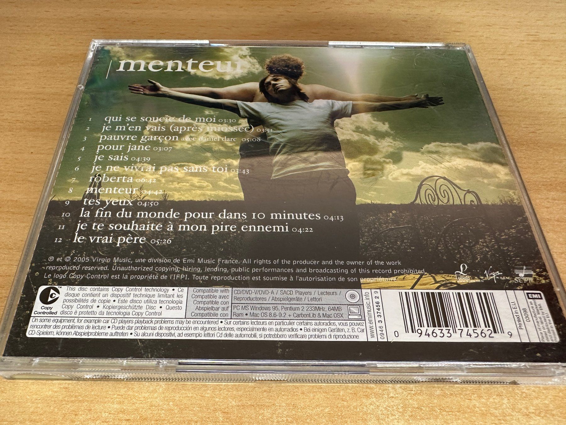 CD: Cali – Menteur – Usato da Rikon im Tösstal venduto da Alpenmutz 1