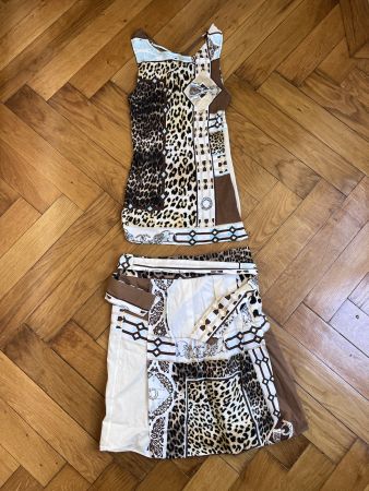 Roberto Cavalli - Multi-Color Mini Dress Preloved
