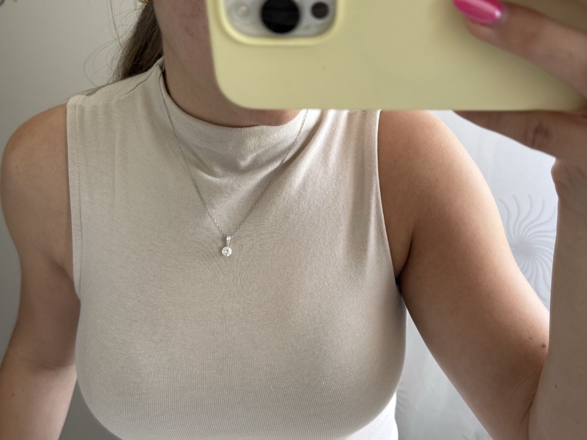 Swarovski Catenine: Swarovski Silberhalskette🤍 – Usato da Lyss venduto da joe_pp6z 2