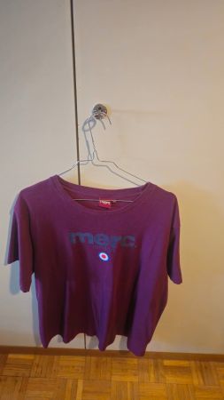T-shirt merc bordeaux taille xxl