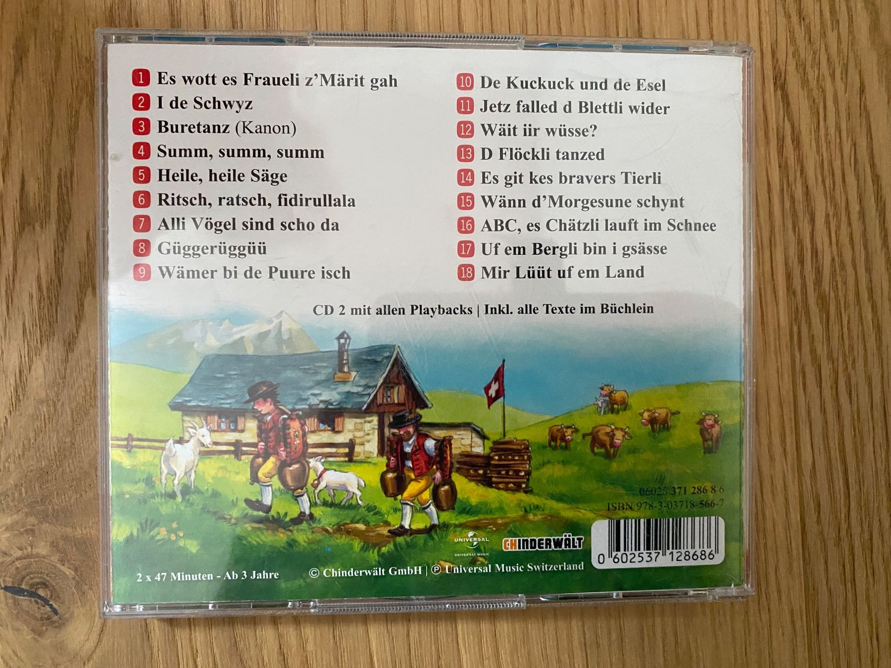 CDs: CD Schwiizer Chinderlieder 4 – Gebraucht aus Einsiedeln von PaedeK84 1