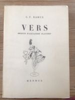 C.F. Ramuz: „Vers“ - français - rare