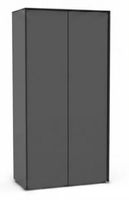 ORDO Gartenschrank aus HPL anthrazit 200x100x55 cm