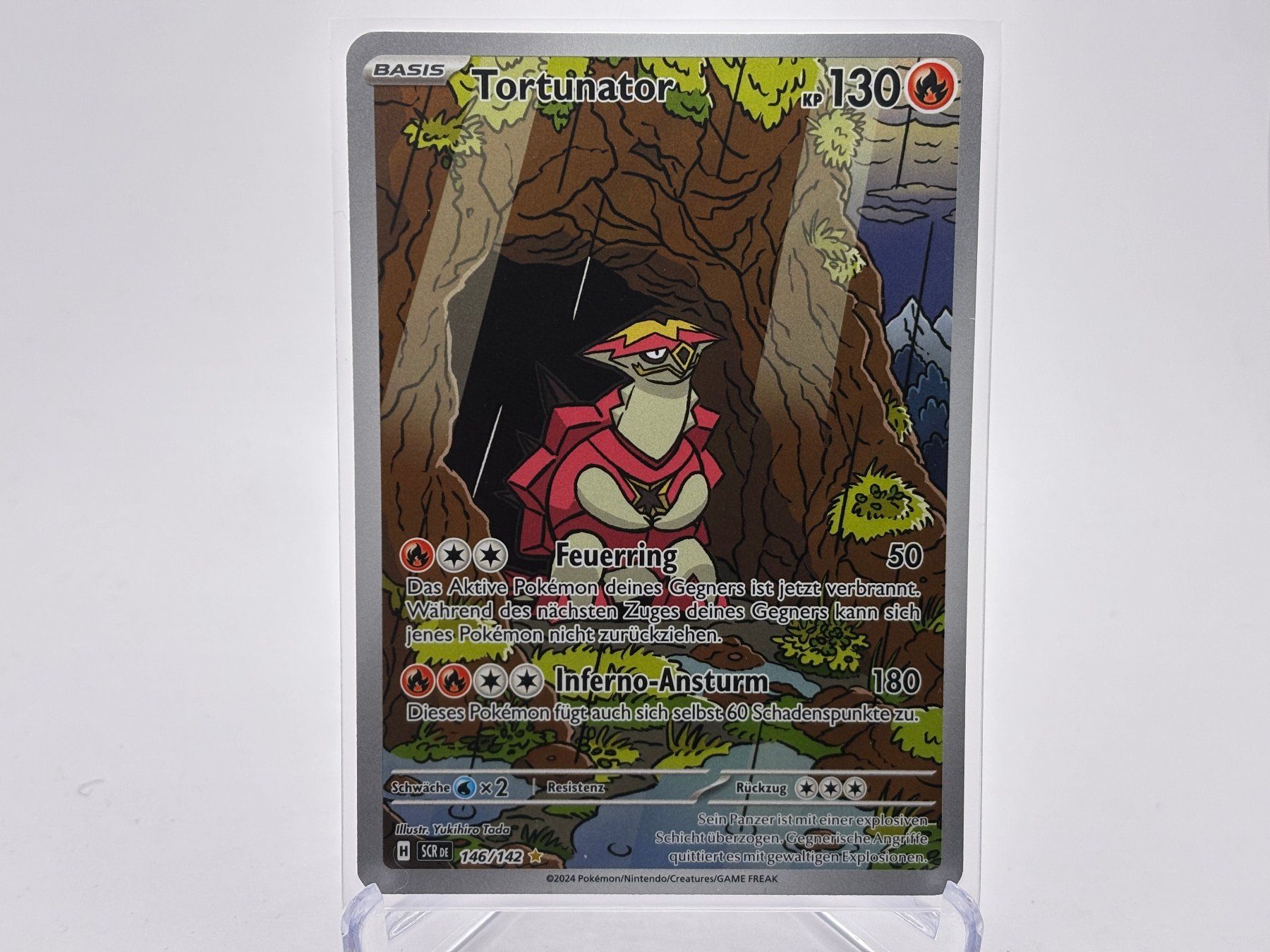 Pokémon Carte collezionabili: Stellarkrone - Tortunator  (SCR 146) - DE – Nuovo (secondo la descrizione) da Allschwil venduto da Bullach