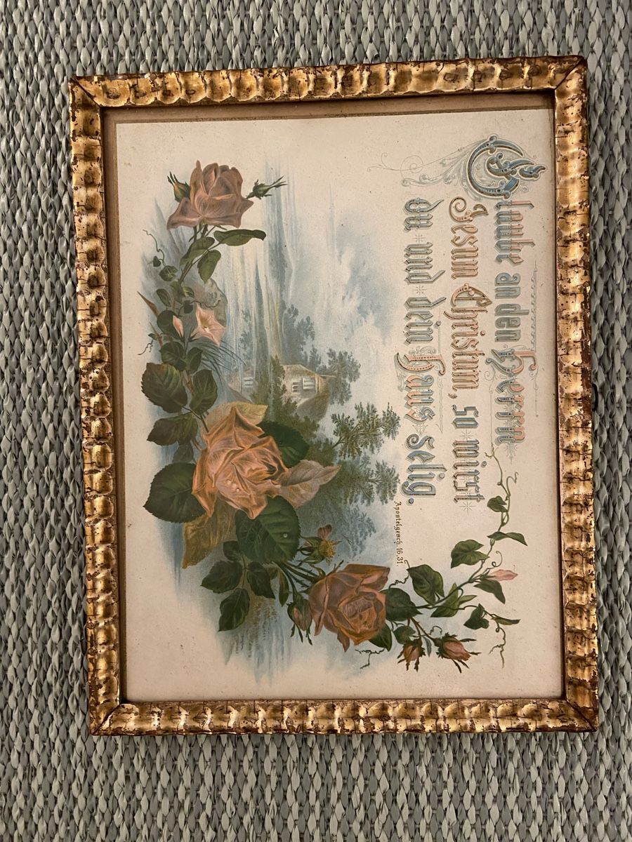 Cadres de tableaux: Antiker Goldbilderrahmen – D'occasion à Zürich par Lilabalu65