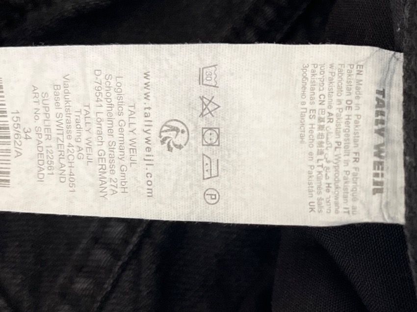 Tally Weijl Jeans: Tally weijl schwarze Jeans gr 34 – Usato da Adligenswil venduto da Phoenix2017 5