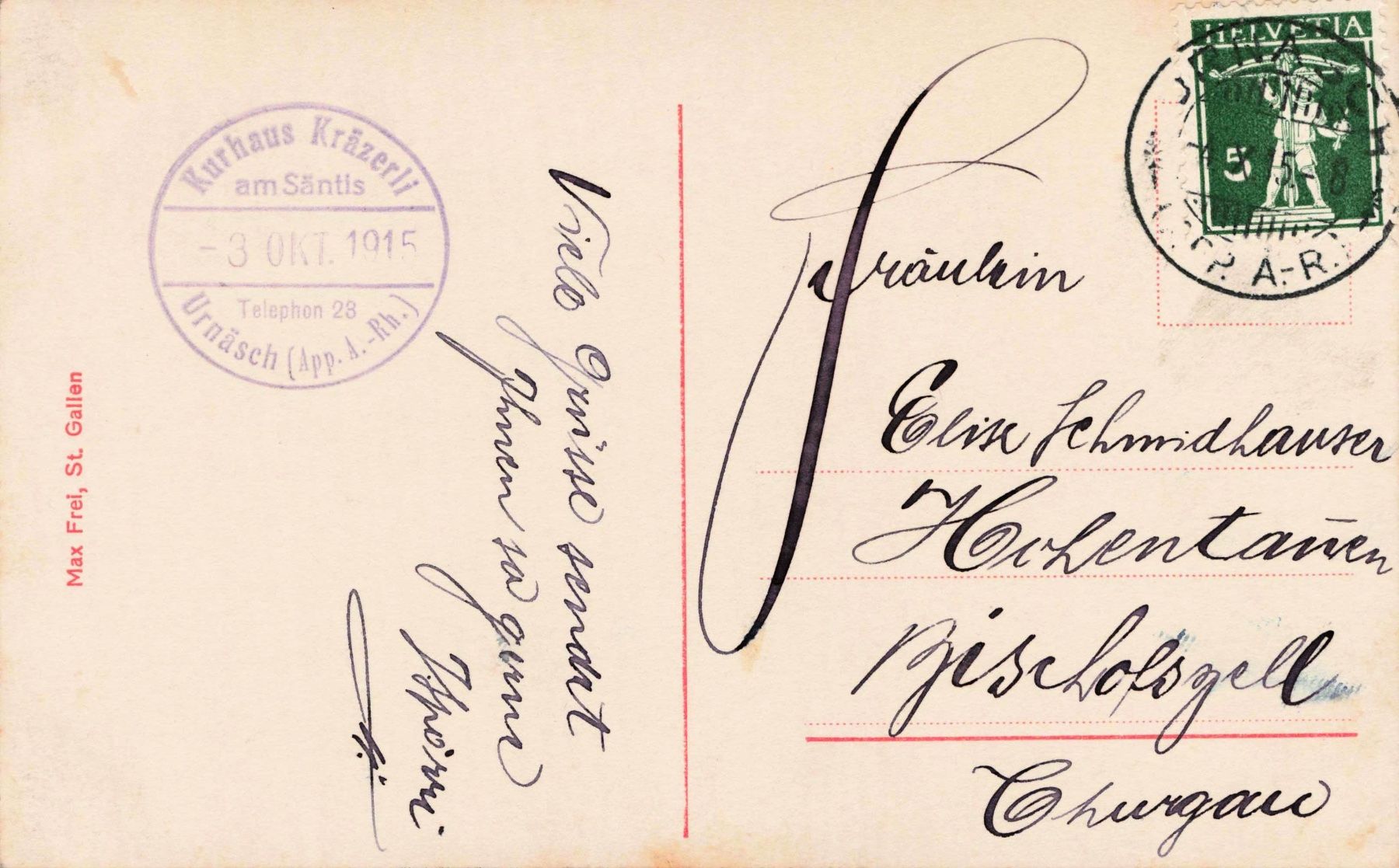 Cartoline postali: Alpfrieden  Bettmeralp – Usato da Biasca venduto da Blenio71 1