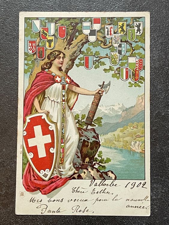 Postkarte Der Helvetia B | Kaufen Auf Ricardo