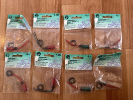 Einbaulampe 4x rot 2x grün 2x weiss mit Draht
