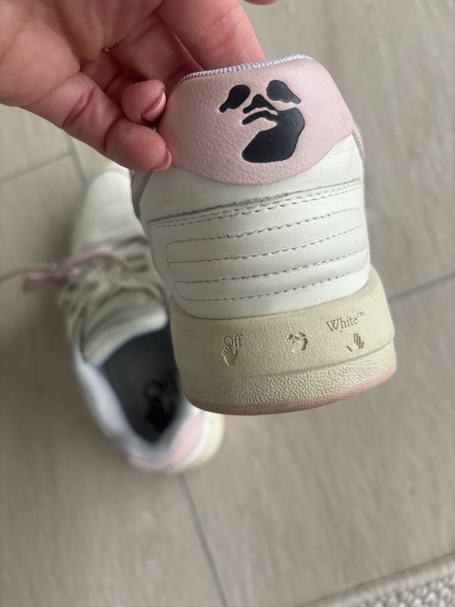 Off-White Damenschuhe: Off-White Sneaker Gr. 37 Rosa Weiss Schuhe Damenschuhe – Gebraucht aus Augst BL von fine-art 6