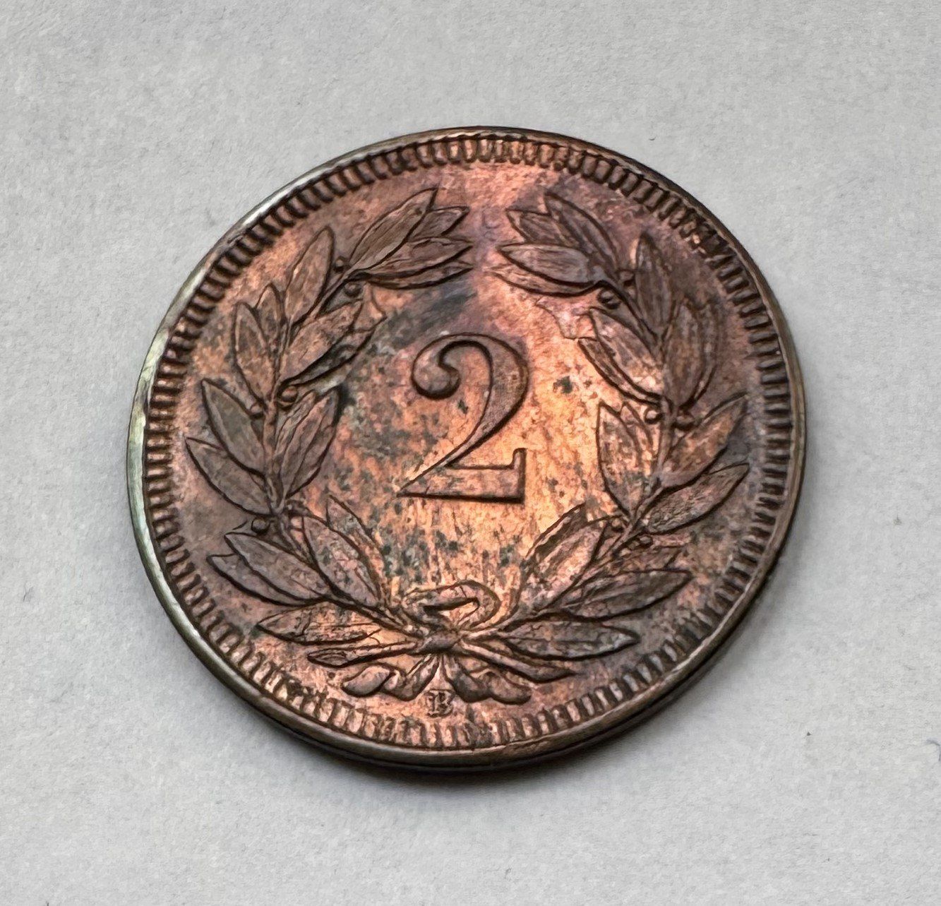 Tutti le monete: 1904 2 Rappen -unz – Usato da Kirchberg SG venduto da Zenhad69 2