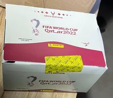 8 Boîtes originales Panini Coupe du Monde 2022 Qatar
