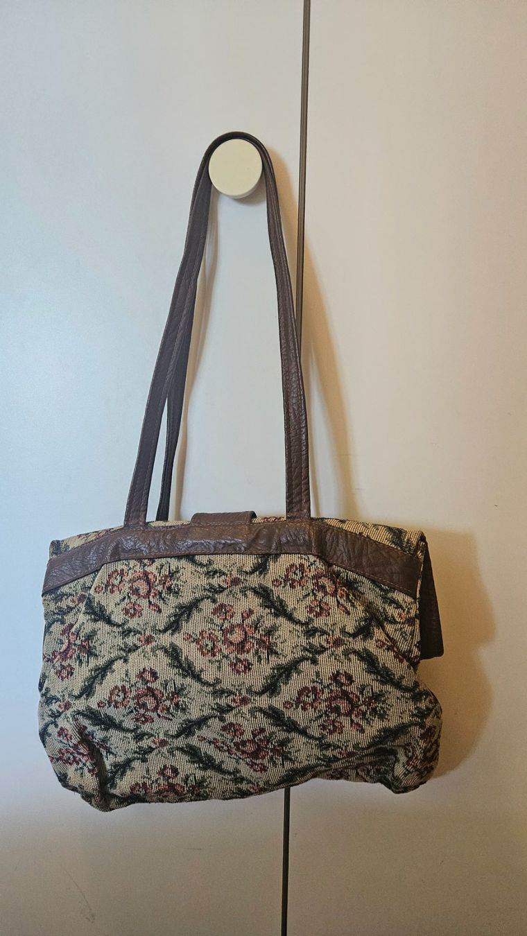 Taschen für Damen: Borsetta da spalla fiorata vintage – Gebraucht aus Melano von H-Sara 1