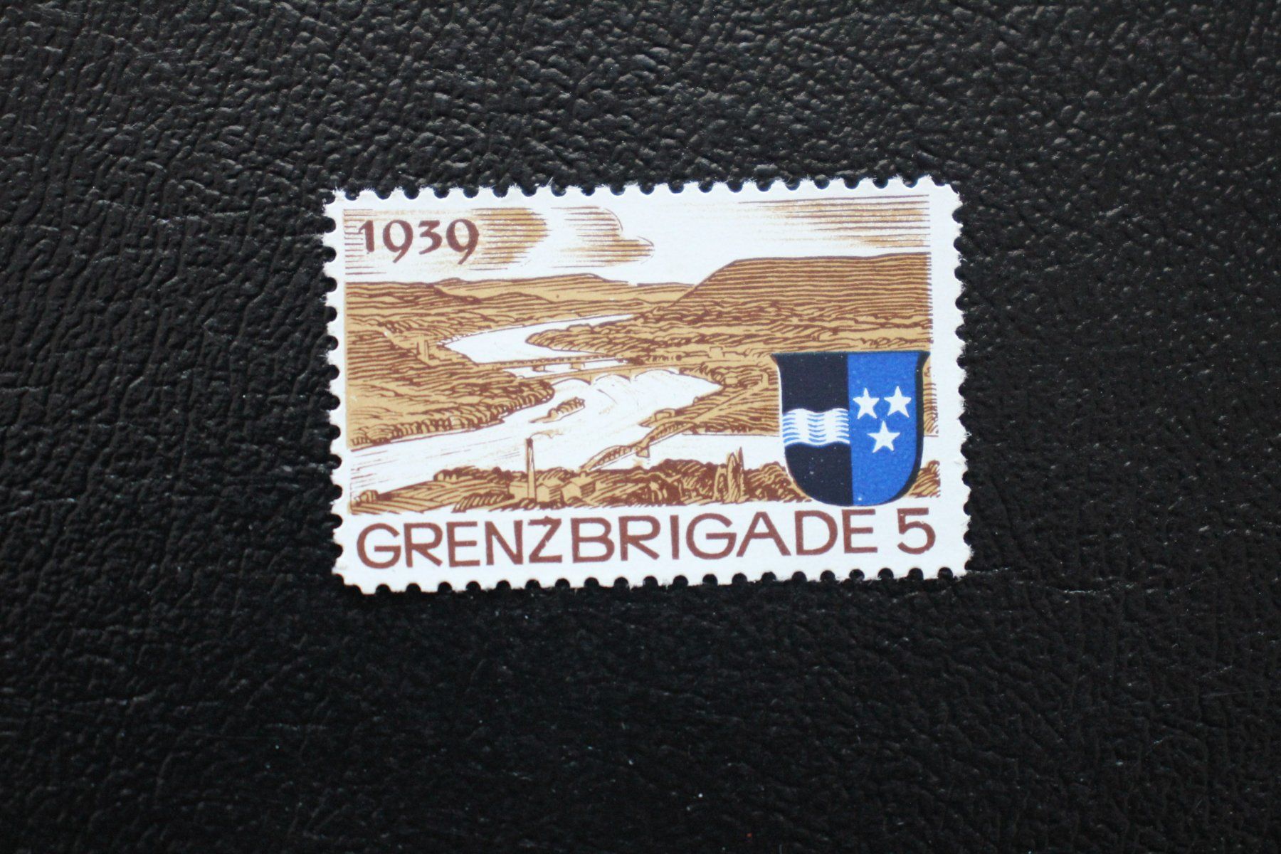 Tutti i francobolli: GRENZBRIGADE 5 AARGAU 1939 braun – Usato da Wiedlisbach venduto da Hrudolfo