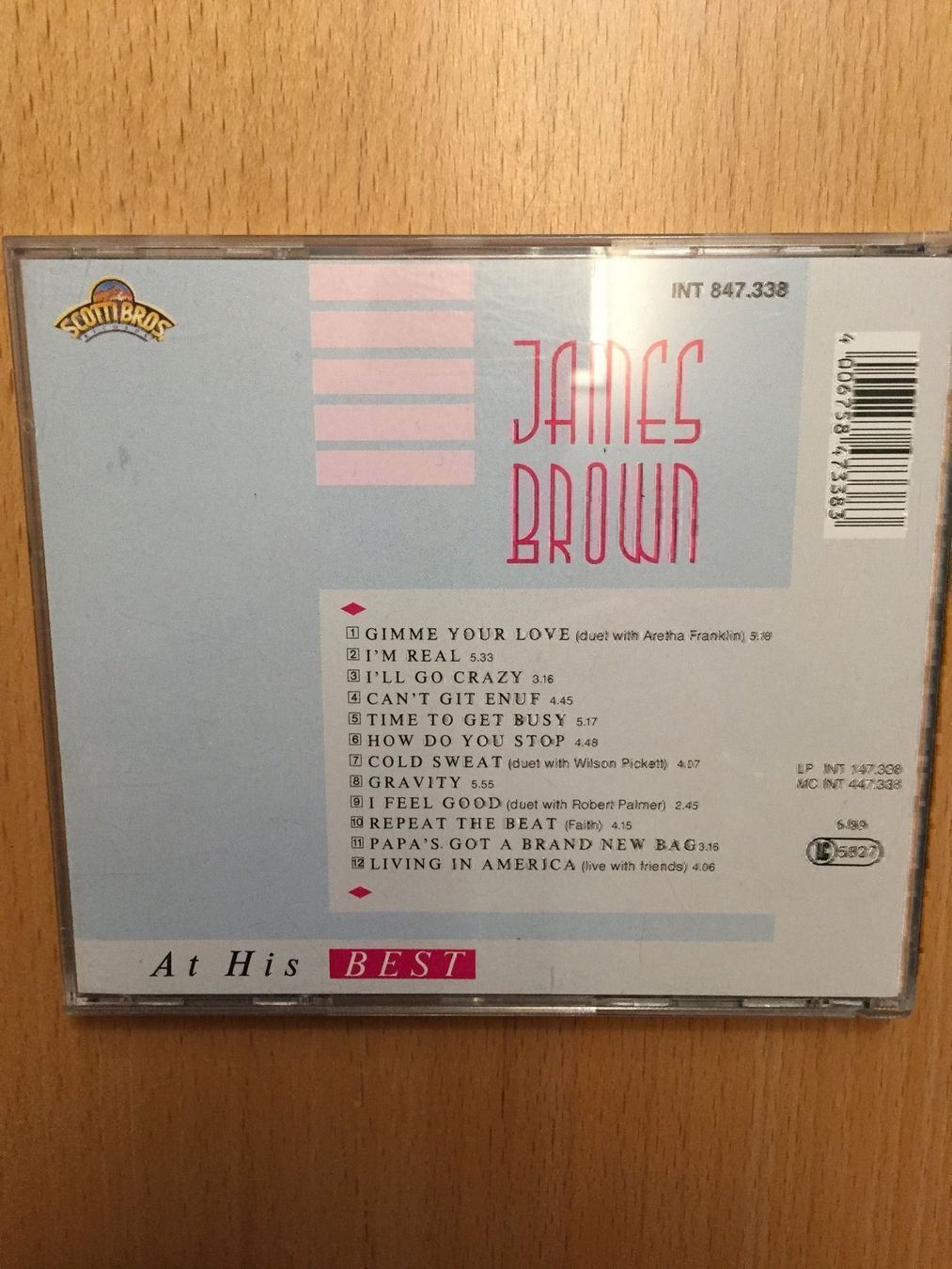 CD: James Brown - At his Best – Usato da Rüti ZH venduto da alumedien 1