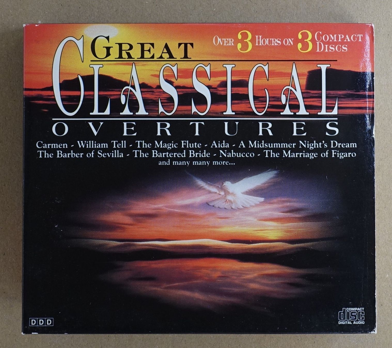 CD: Great Classical Overtures  (3 CDs) - F19 – Usato da Sessa venduto da fraenklishop