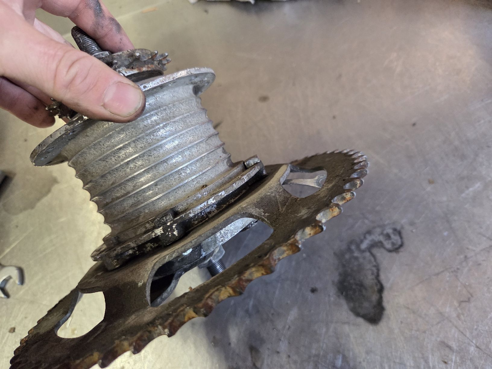 Puch Parti ricambio per ciclomotori: Puch Sachs DKW Radnabe – Usato da Eichberg venduto da Schmid-Motos 8