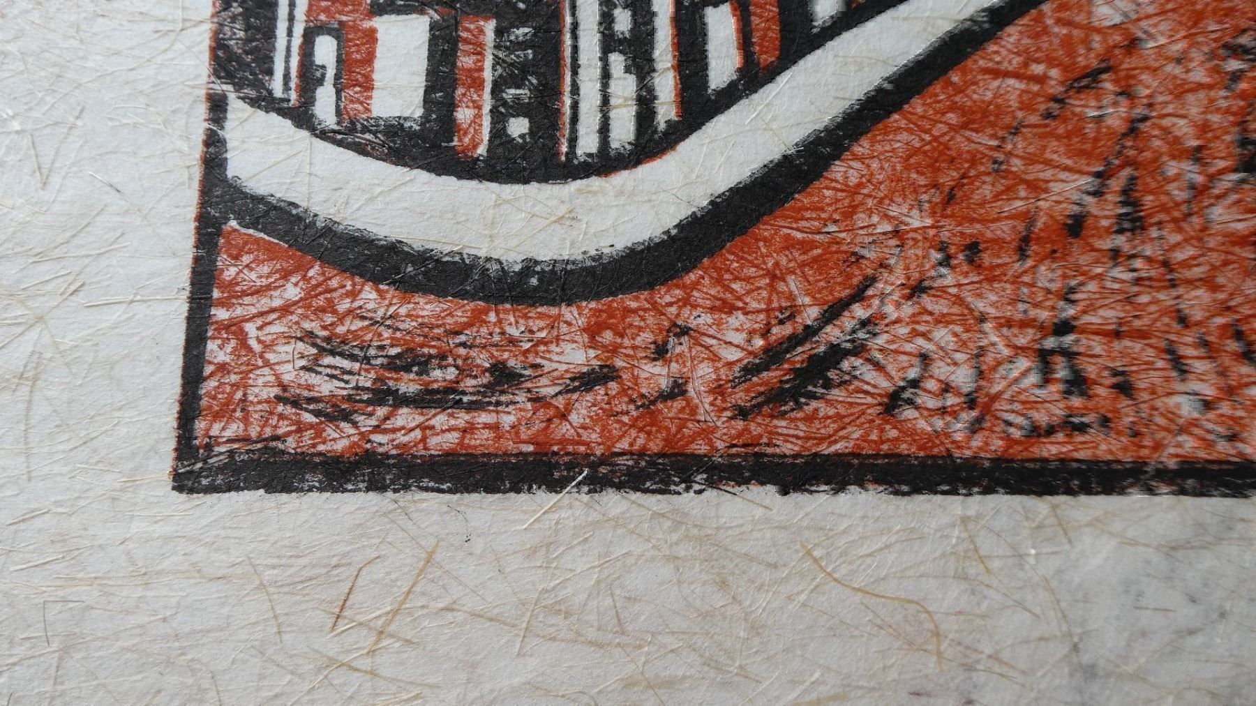 Xilografie: Holzschnitt Lithografie Ansicht – Usato da Frauenfeld venduto da Astra13 5