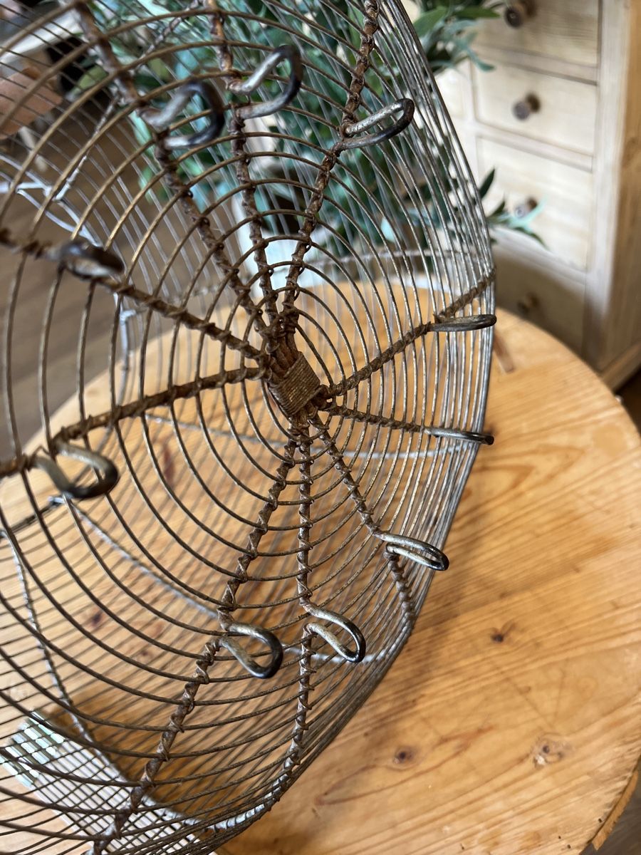 Sonstige Antiquitäten & Kunst: Früchtekorb Metallkorb Drahtkorb antik – Gebraucht aus Sirnach von dasrosahaus 2