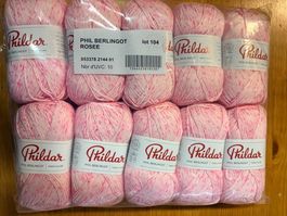 20 PELOTES PHIL BERLINGOT ROSEE (BAIN 102 ET 104)