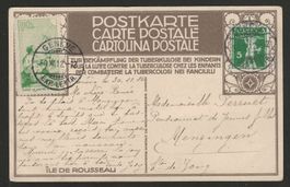1912 : PJ Vorläufer II auf Karte : KP 1000.--