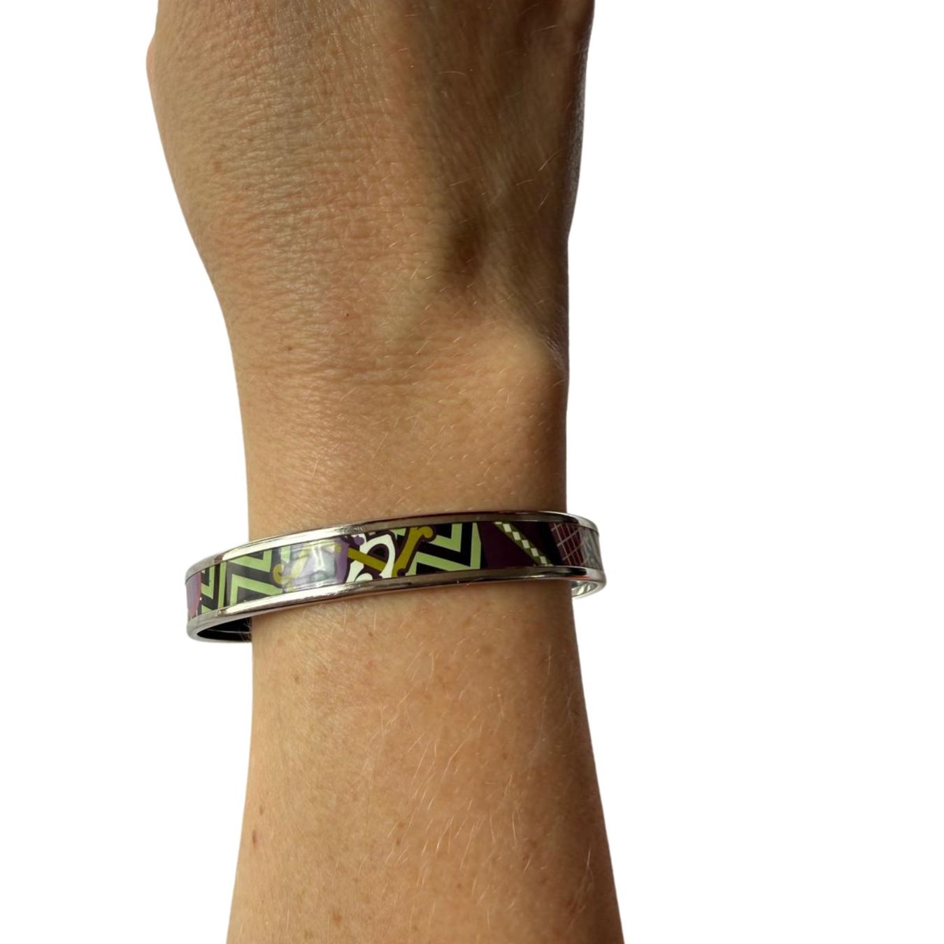 Hermès Bracciali & Braccialetti: Hermès Armreif, Emaille, Neuwertig! – Nuovo (secondo la descrizione) da Oberarth venduto da SSS. 2