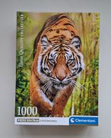 Tiger Puzzle 1000 Teile Clementoni 50x70cm + Poster