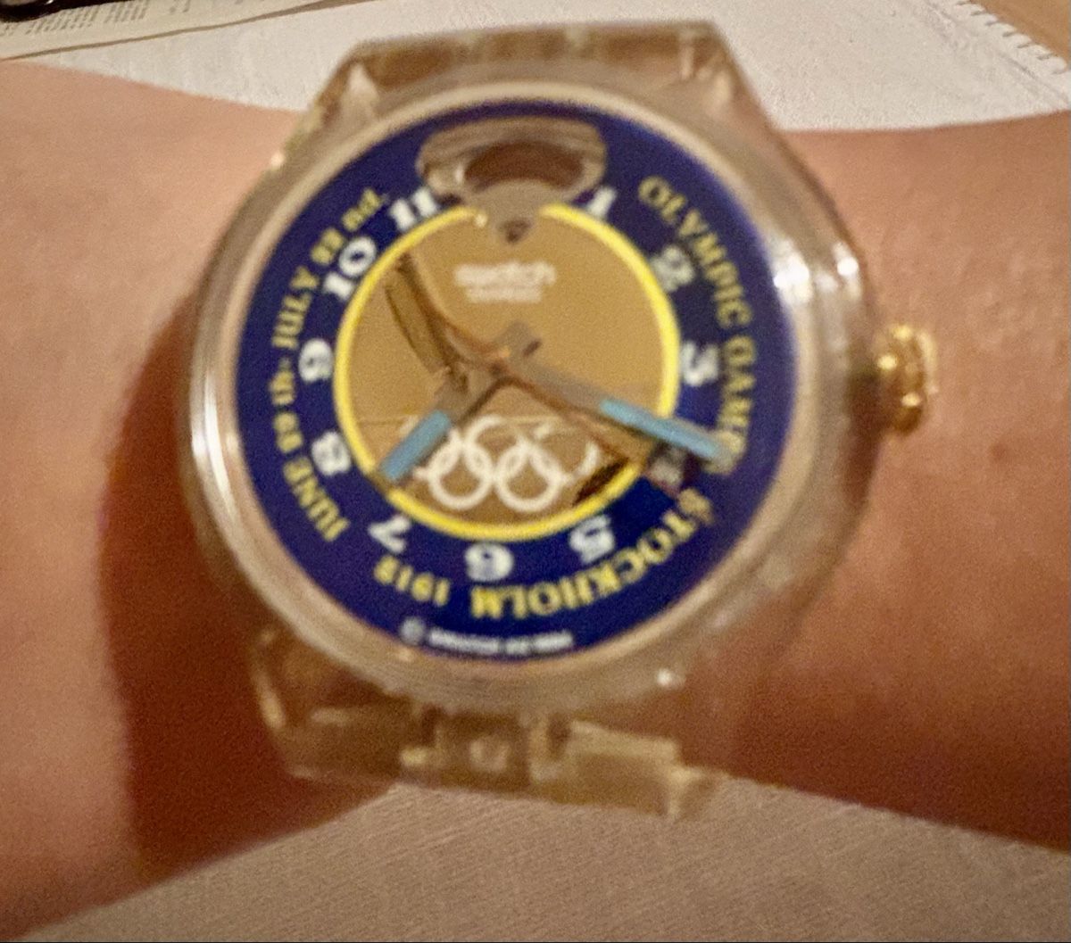 Swatch Orologi: schöne Swatch Stockholm Uhr – Usato da Bern venduto da cocacola123