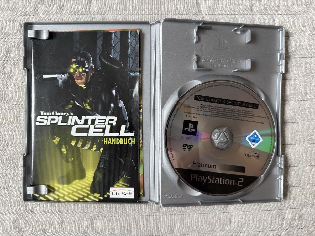 Sony Spiele: Tom Clancy's Splinter Cell (Platinum) für PS2 – Gebraucht aus Thunstetten von Virus_33 1