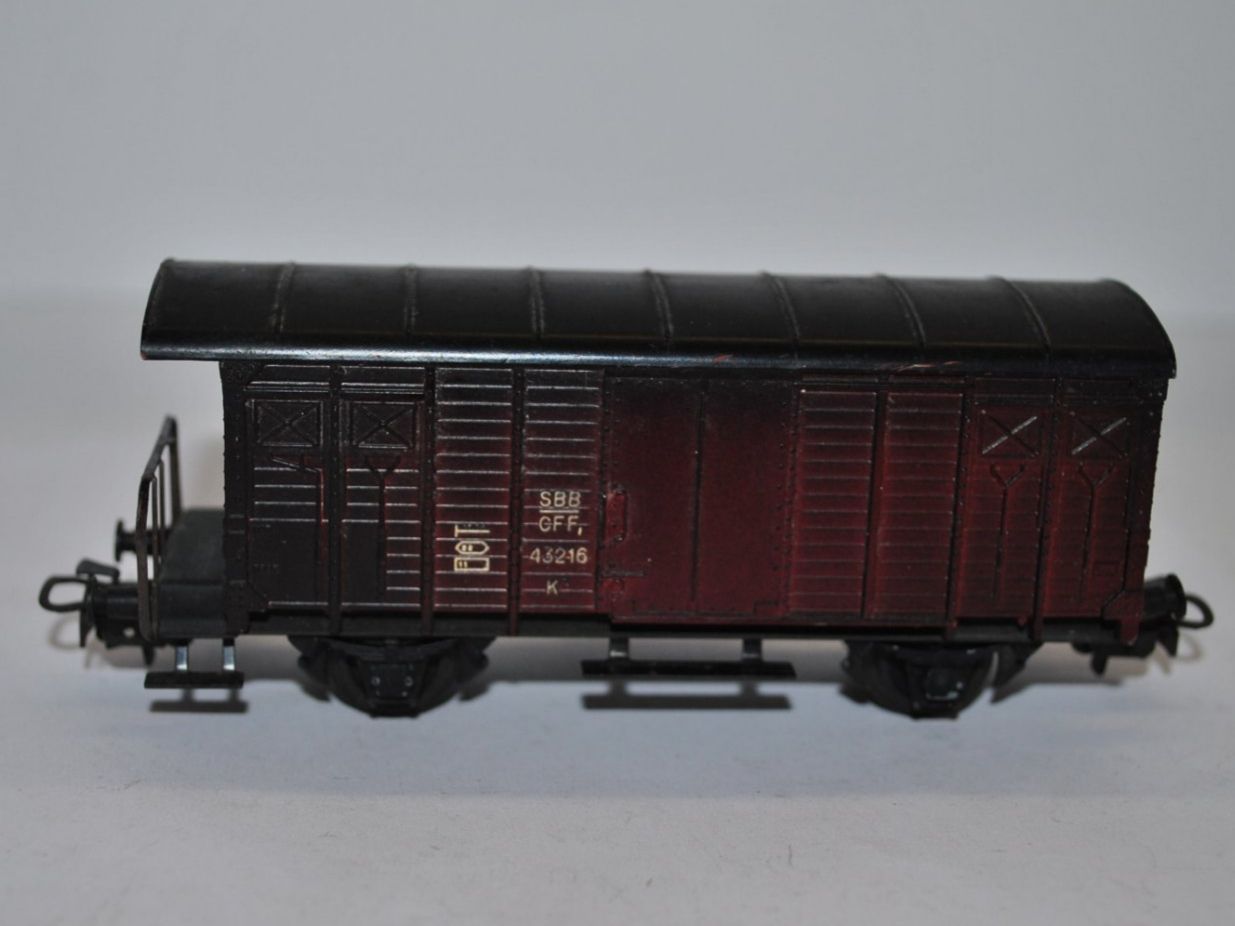 Hag Modelleisenbahnen: HAG Güterwagen SBB 340 (EJV010) – Gebraucht aus Aarwangen von Leg_10439