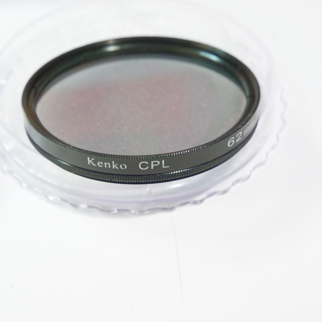 Kenko Filtri: Kenko Polfilter zirkular CPL Filter 62mm mit OVP – Usato da Erlinsbach venduto da foto_5018 1