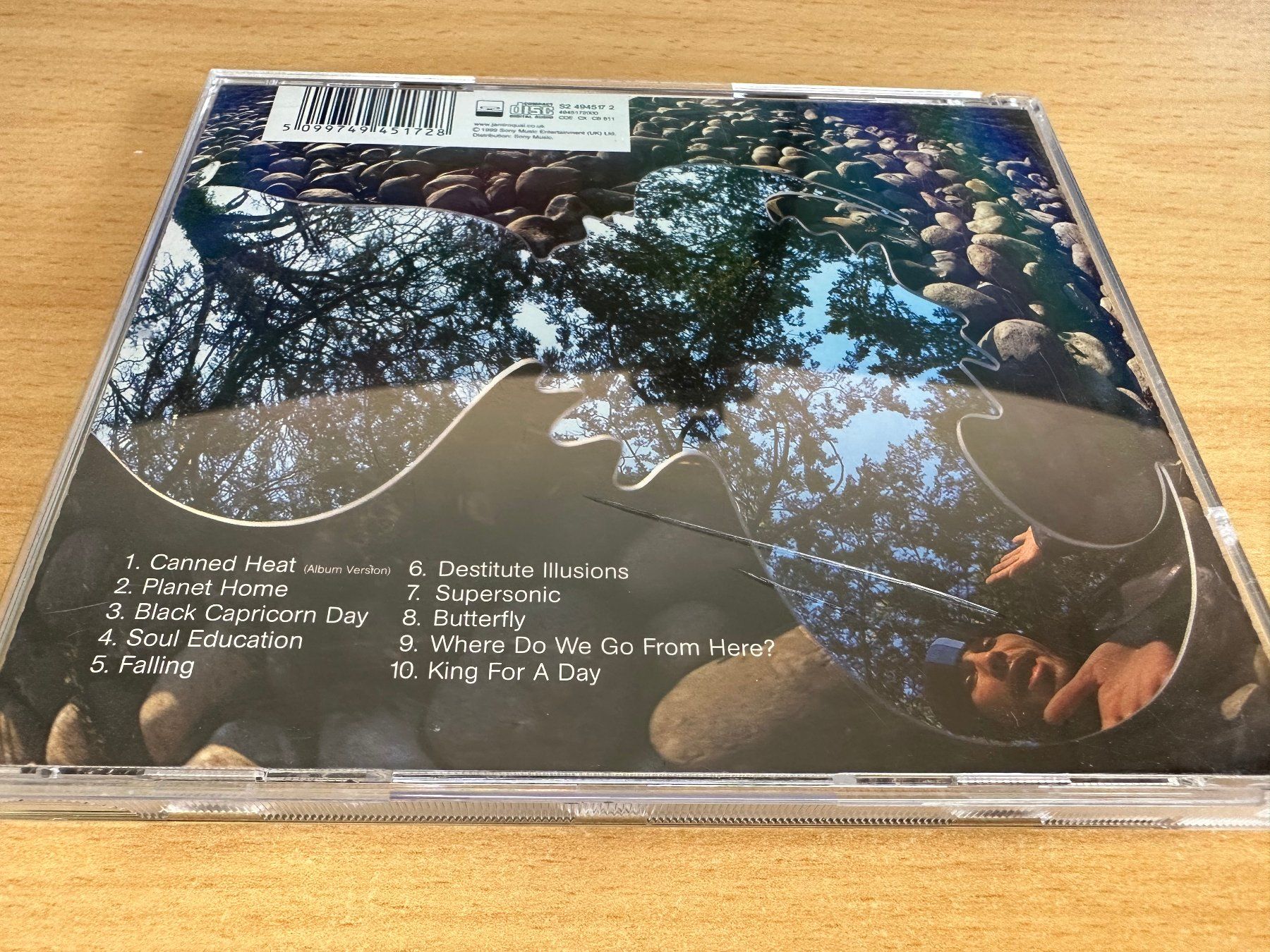 CD: Jamiroquai – Synkronized – Usato da Rikon im Tösstal venduto da Alpenmutz 1